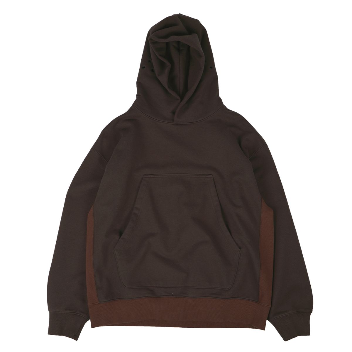 휴머러스 어카운트(HUMOROUS ACCOUNT) BIG PK SW HOODIE / DARK BROWN