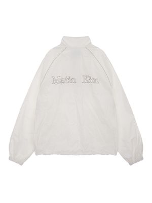 MATIN COATING ANORAK JUMPER IN IVORY