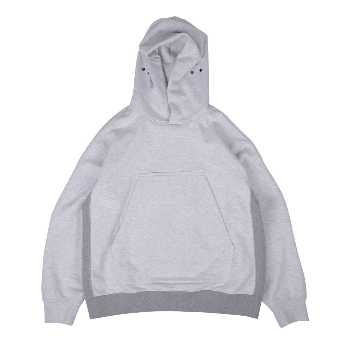 휴머러스 어카운트(HUMOROUS ACCOUNT) BIG PK SW HOODIE / LIGHT MELANGE GRAY