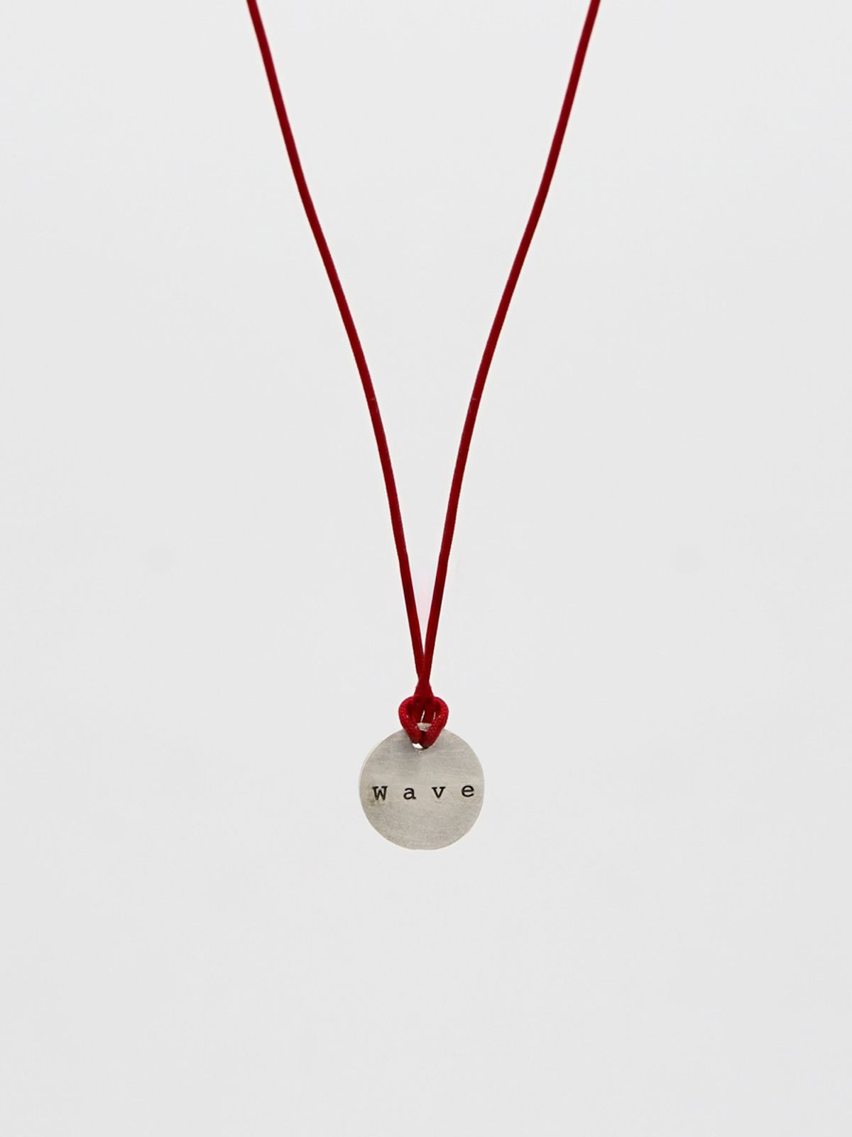 하카블랙스(HAKKABLACKS) Round Initial String Necklace
