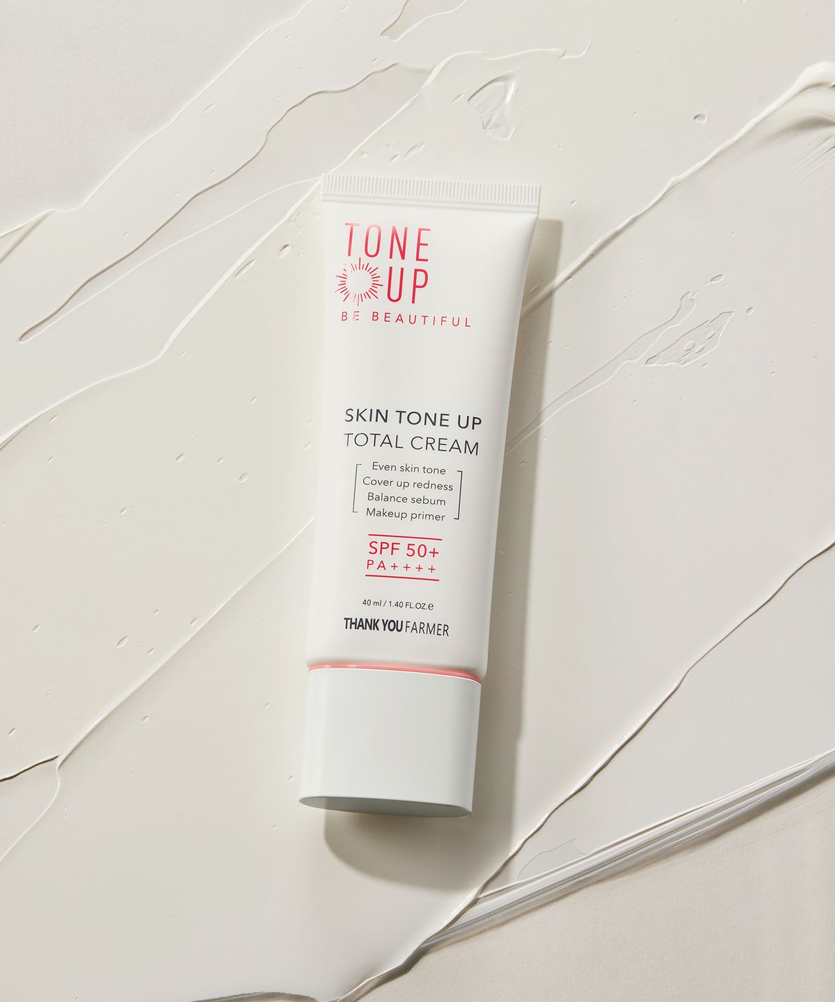 땡큐파머(THANK YOU FARMER) 스킨 톤 업 토탈 크림 40ml SPF50+ PA++++