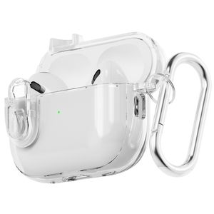 [메탈 철가루 방지 스티커 증정] 에어팟 프로3/2/1 4세대 전기종 TPU 락범퍼 투명 케이스