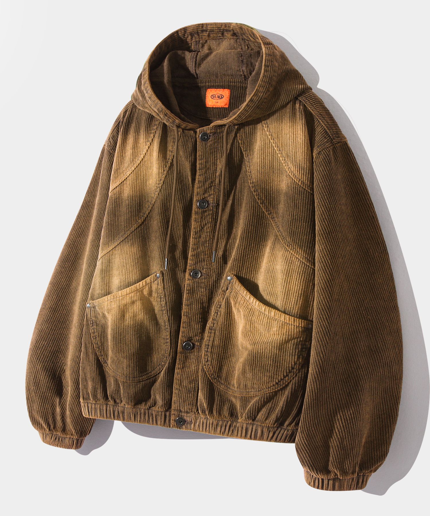 ★DIMITRI BLACK★ VLAD Fade Washing Slash Corduroy Hooded Ja MUSINSA公式 | DIMITRI BLACK VLAD Cut-off Applique Hooded Zip