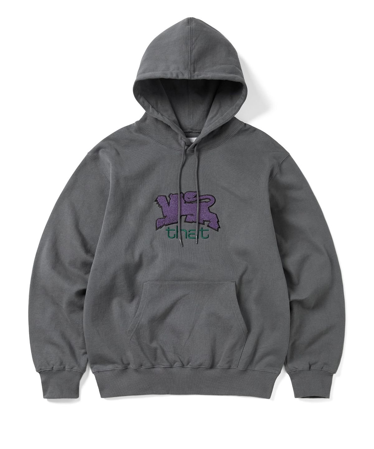 디스이즈네버댓(THISISNEVERTHAT) Lion Hoodie Dark Grey