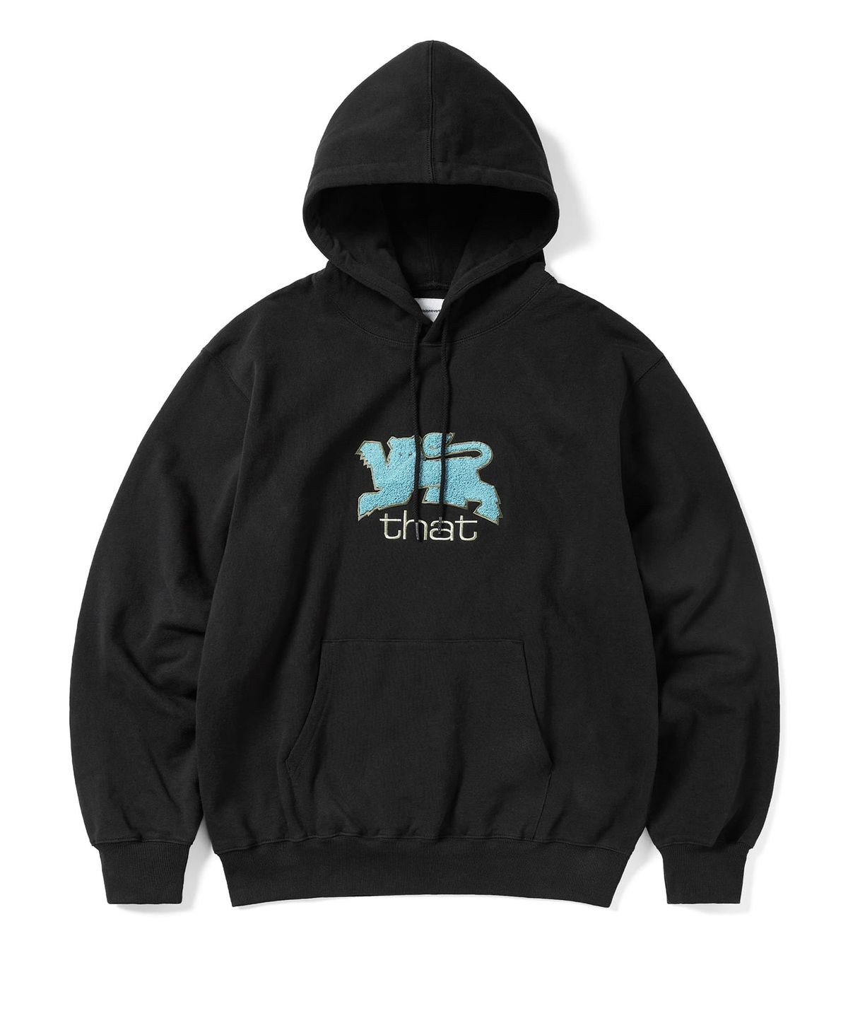 디스이즈네버댓(THISISNEVERTHAT) Lion Hoodie Black