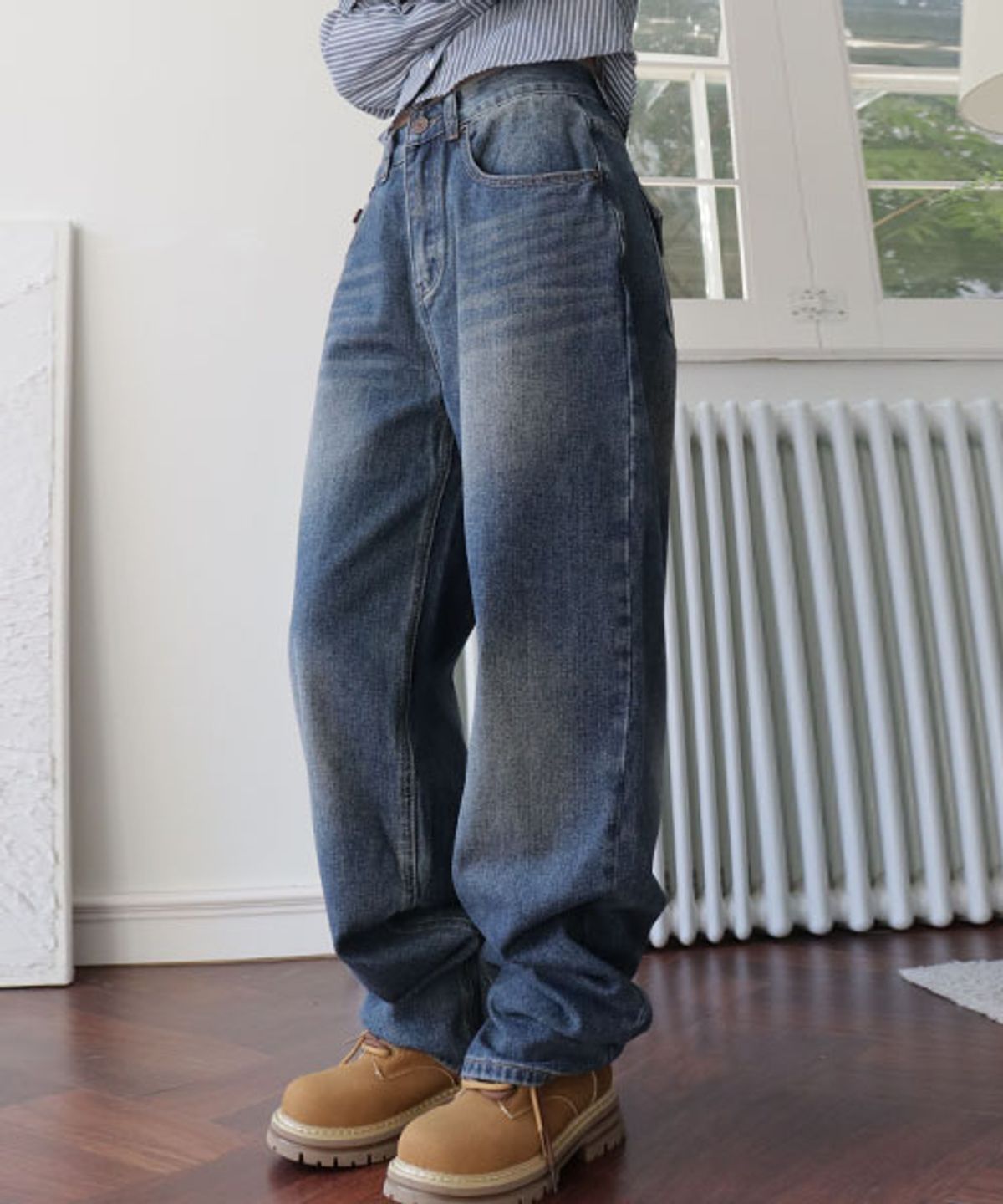 헤인트(HAINT) POCKET POINT DENIM PANTS