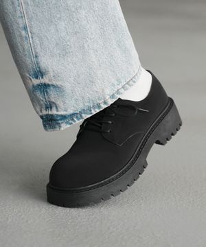 [미누의코디 x 식스핏] BOLD TOE DERBY (MATT SUEDE)