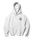 Circle Logo Oversized Hoodie (MELANGE WHITE)
