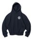 Circle Logo Oversized Hoodie (NAVY)