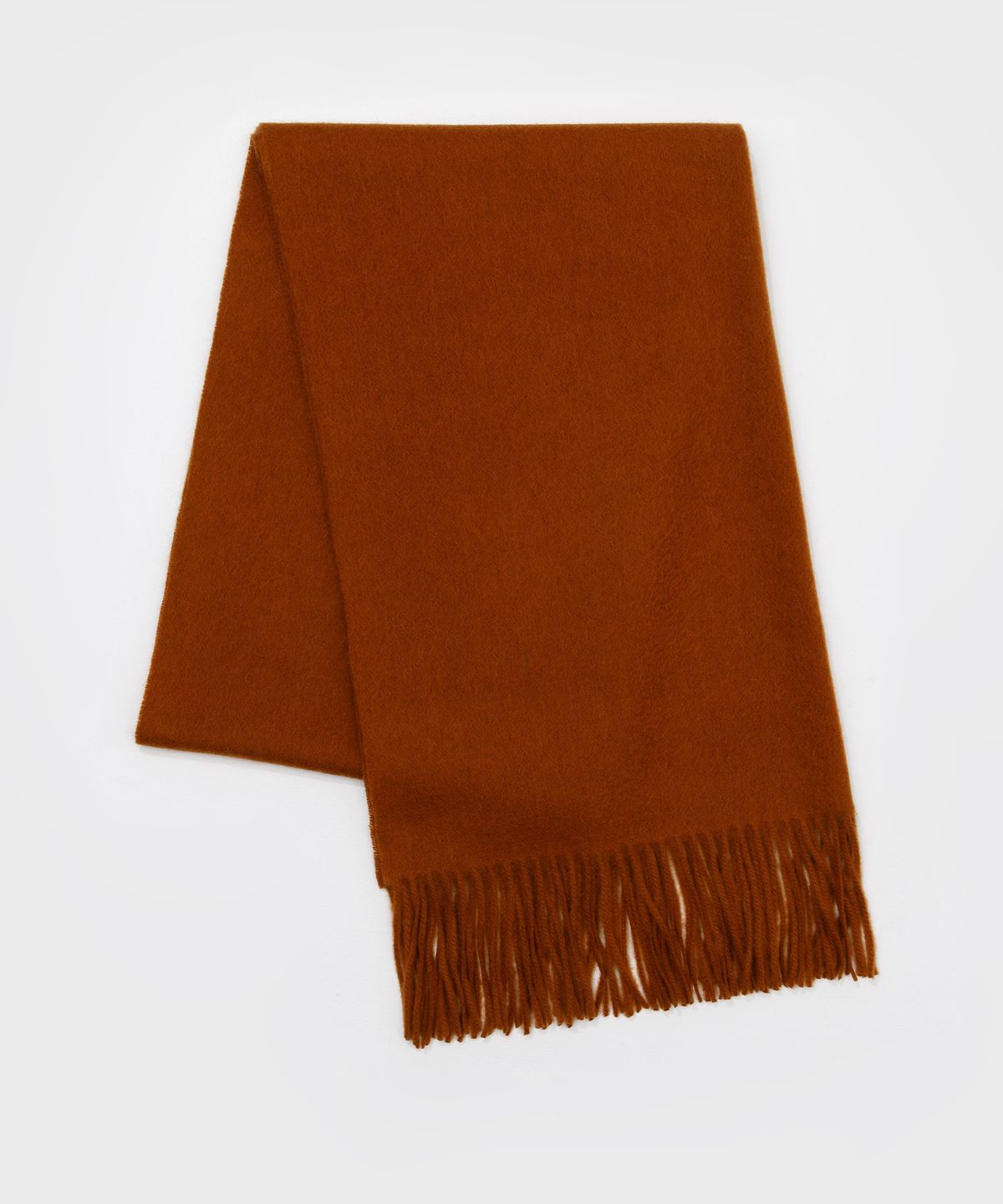 리끌로우(RECLOW) RC MACR WOOL 100% MUFFLER CAMEL