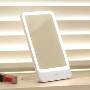 무선 LED 탁상거울 메이크업 조명