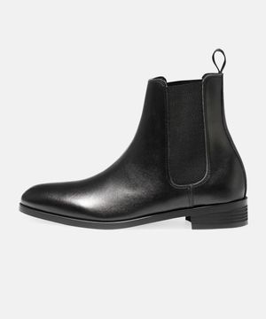 4cm 소가죽 포인티드 첼시부츠 윈스턴(CR0084BK)