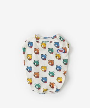 컬러베어 강아지 티셔츠