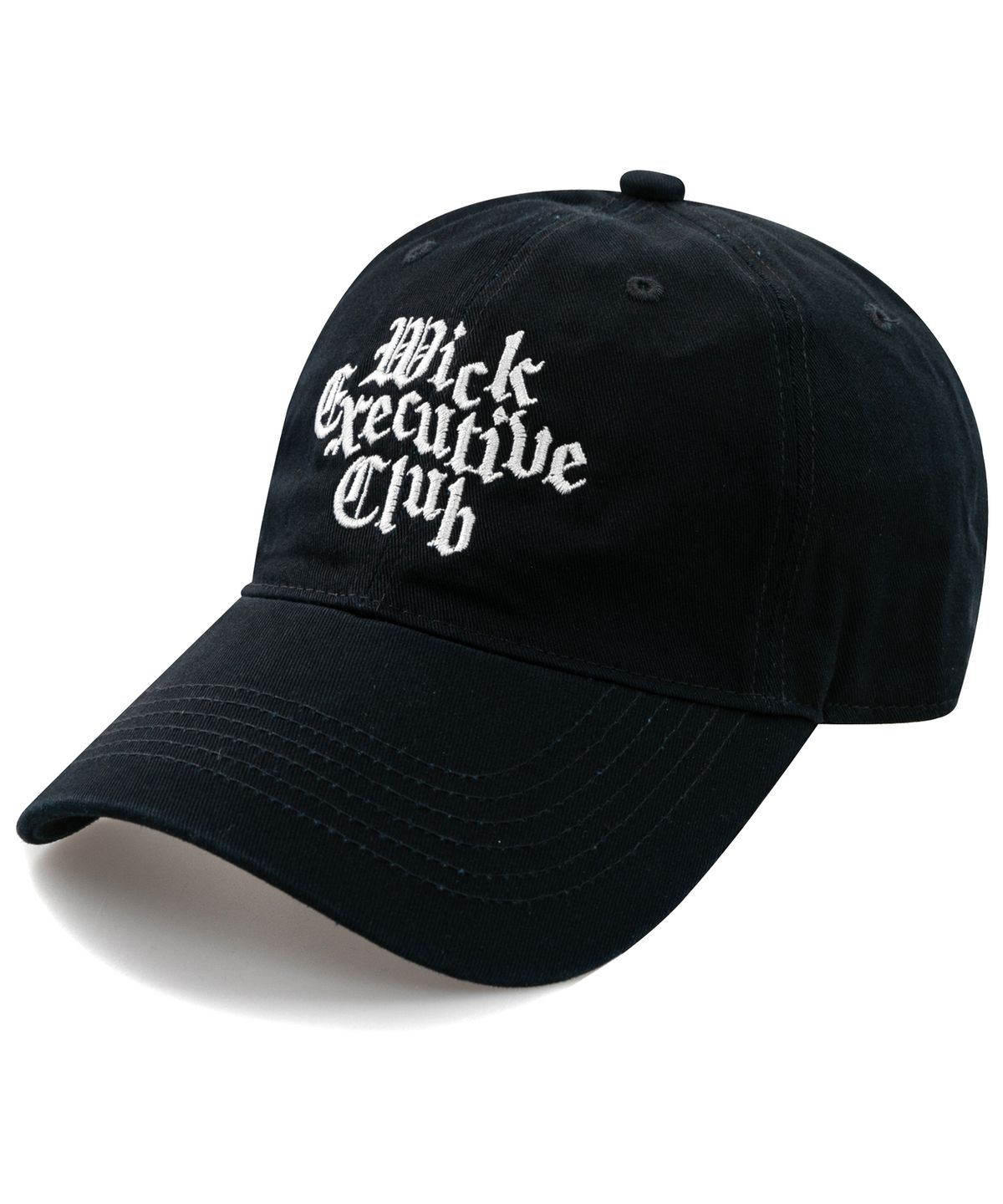윅(WICK) Gothic Executive club 워싱 볼캡-네이비