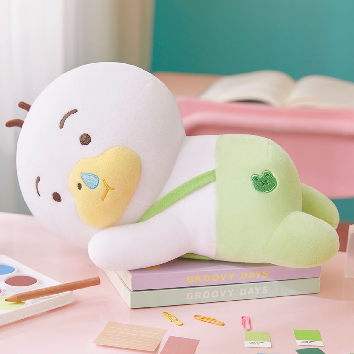 카카오프렌즈(KAKAO FRIENDS) 빼꼼 샤이 베이비 필로우_튜브