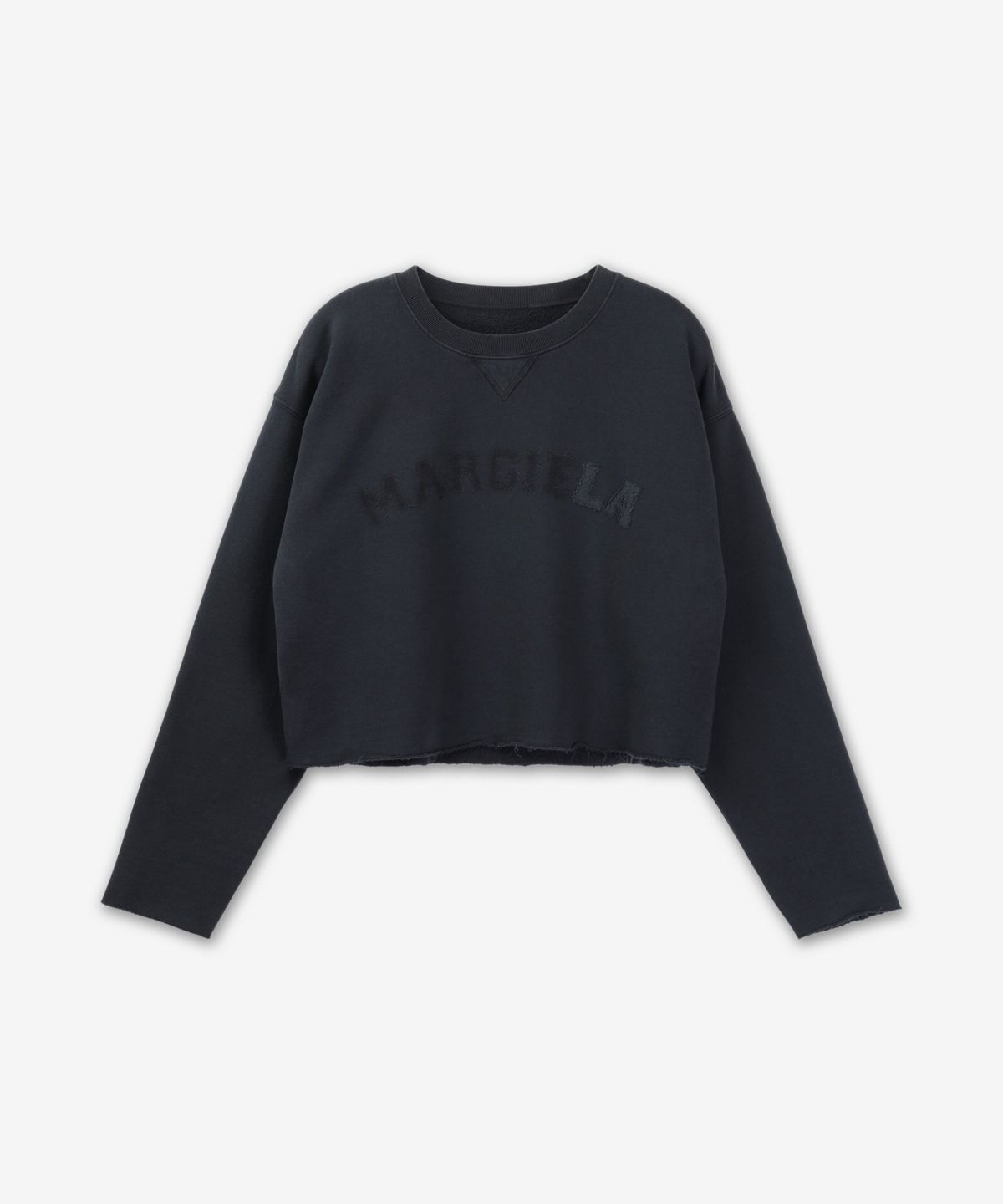 메종 마르지엘라(MAISON MARGIELA) 로고 맨투맨 - 빈티지 블랙 / S51GU0134S25570960