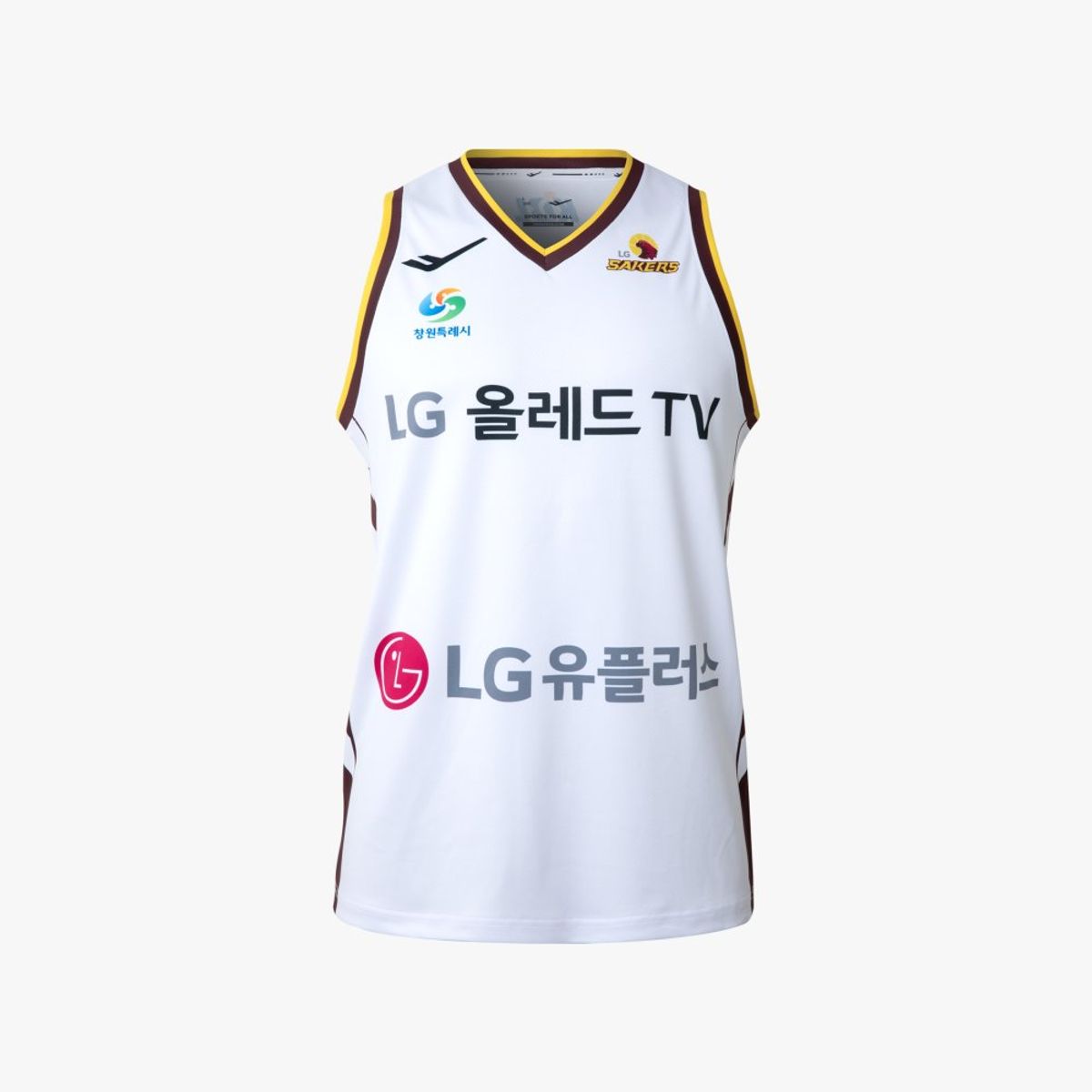 프로-스펙스(PRO-SPECS) 24-25 LG 세이커스 유니폼_상의 (원정)