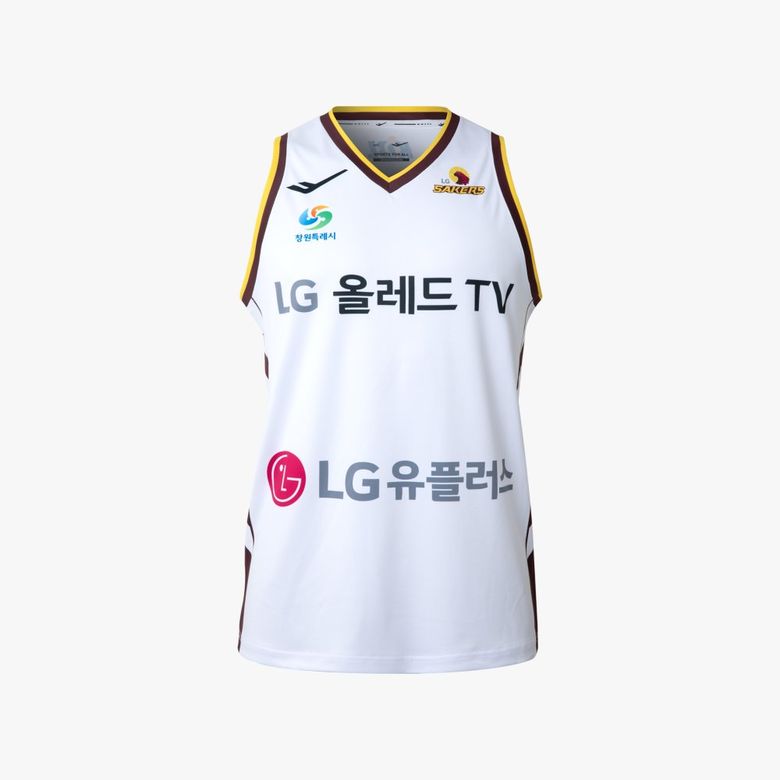 24-25 LG 세이커스 유니폼_상의 (원정)