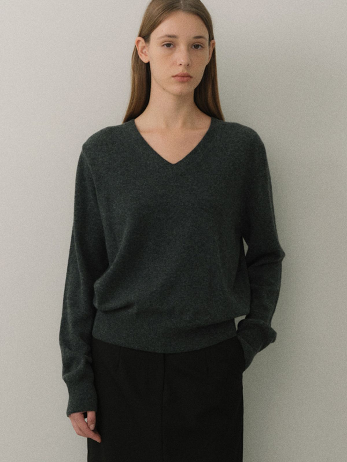 로트(LOTE) Classy V-Neck Knit_6 Color