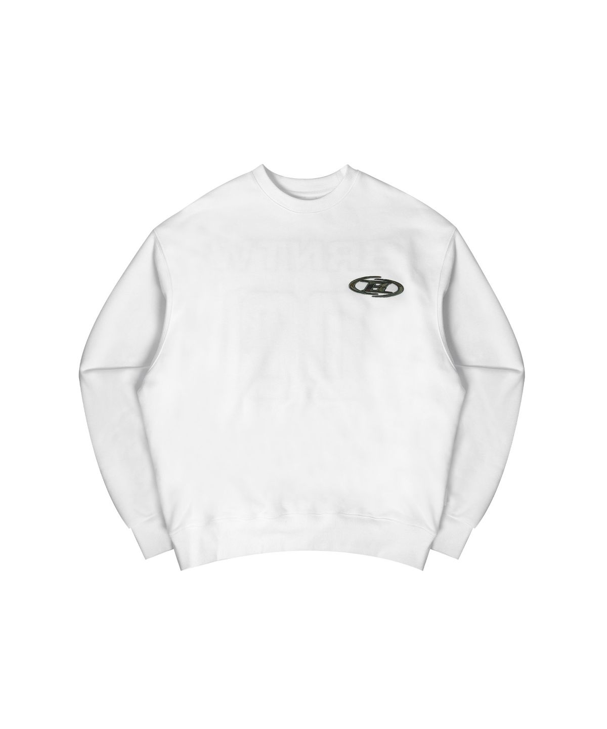 본투윈(BORN TO WIN) CAMO BRNTW SWEATSHIRTS [WHITE]