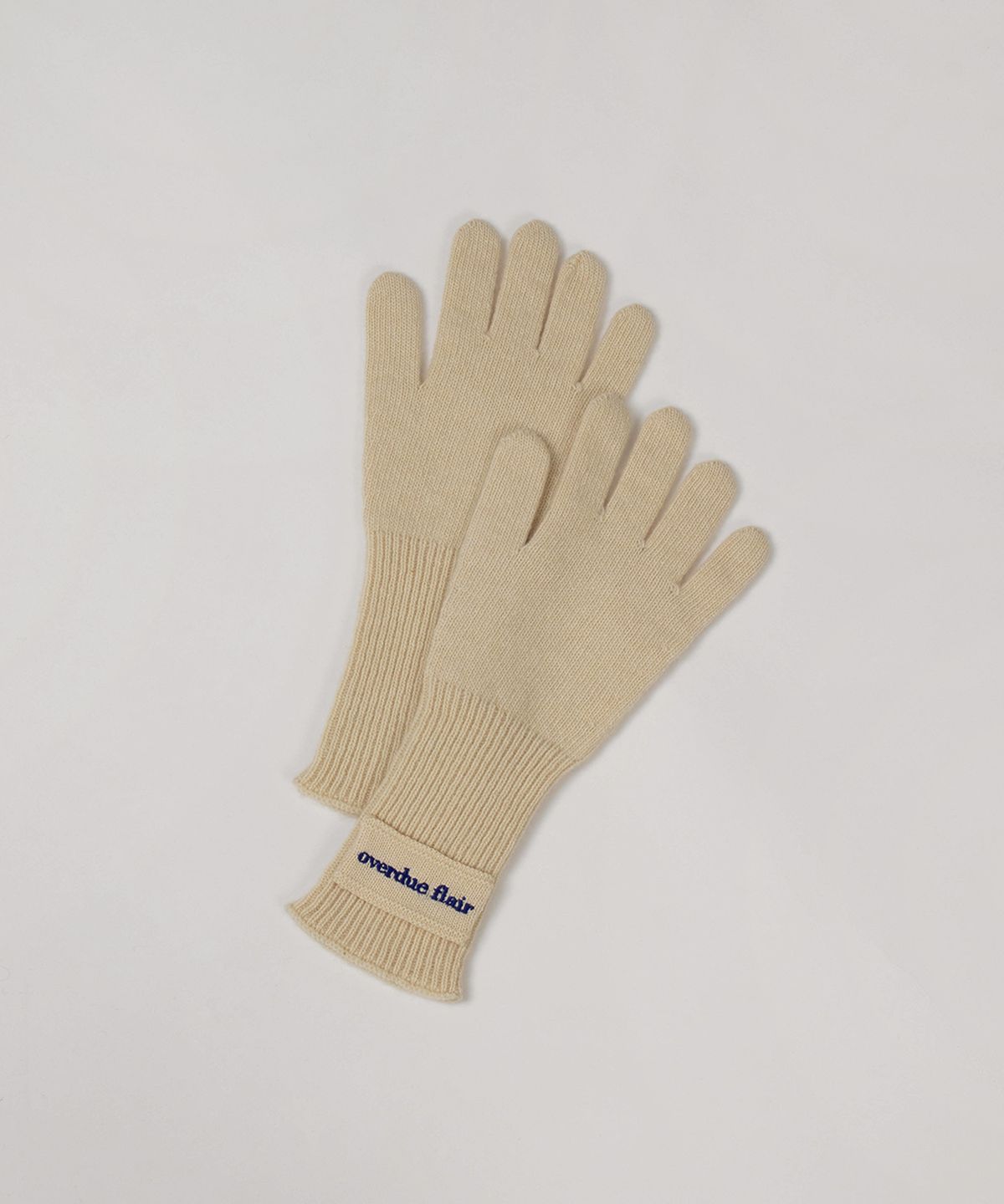 오버듀플레어(OVERDUEFLAIR) SOFT CASHMERE GLOVES _CREAM BUTTER