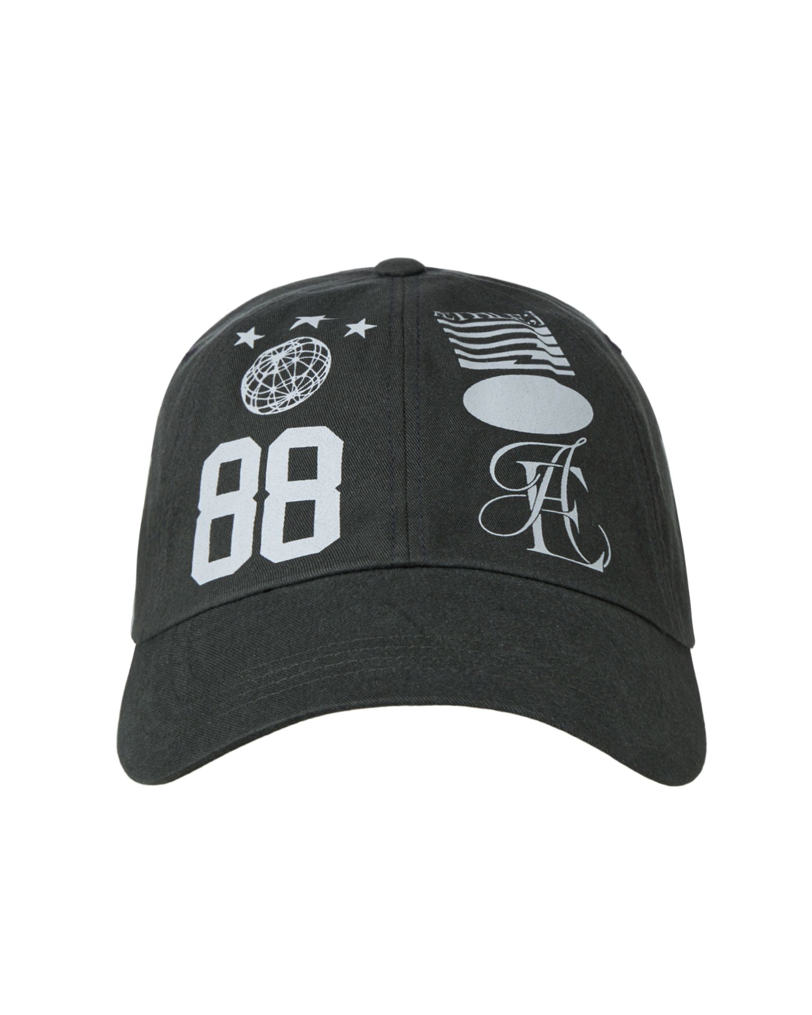 aeae（エーイーエーイー）の「Web Logo 5 Pannel Ball Cap
