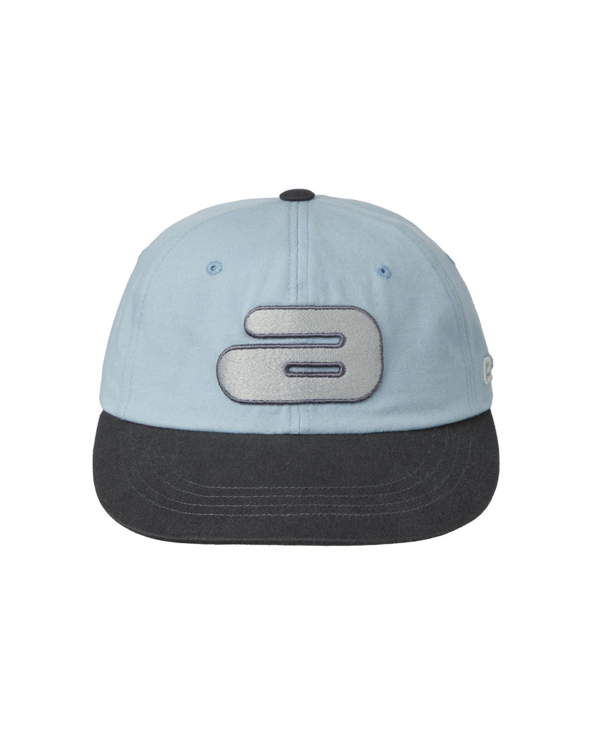 에이이에이이(AEAE) ALPHABET LOGO COTTON CAP [SKYBLUE/GREY]