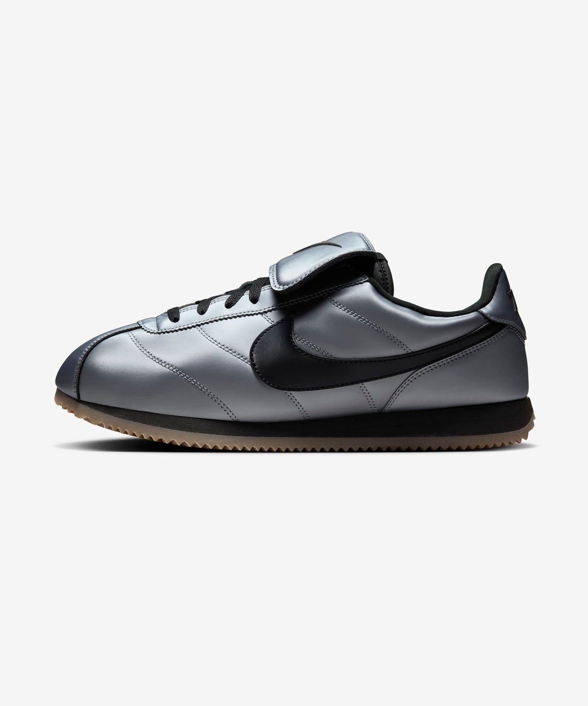 나이키(NIKE) 코르테즈 레더 SE M - 메탈릭 쿨 그레이:블랙:검 다크 브라운 / HQ3490-099