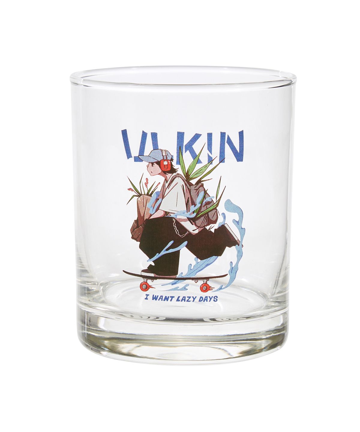 얼킨(ULKIN) 얼킨X진형 작가 스케이트 보드 글라스_블루