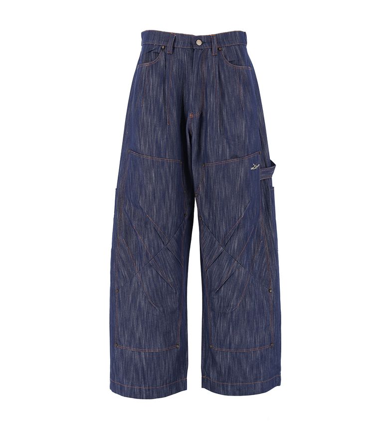 CLAW DOUBLE KNEE DENIM PANTS [INDIGO]