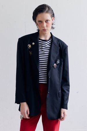 UNCLE JACKET IN BLACK