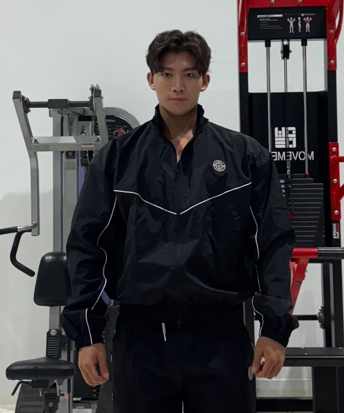 바벨웍스(BARBELLWORKS) 윈드브레이커 트레이닝 자켓