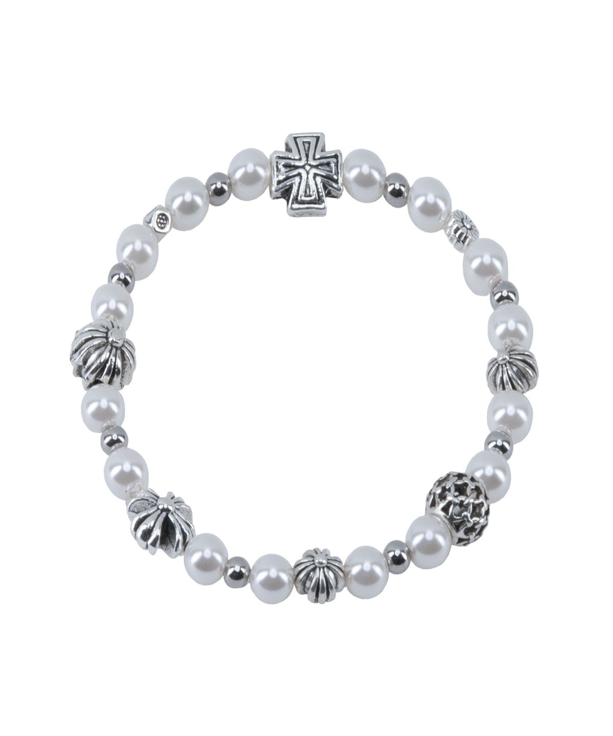 다크라이트(DARKLIGHT) Pearl & Chrome Bracelet