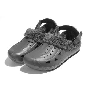 라노크W 230 클로그 방한 털슬리퍼 리커버리 샌들 그레이_RANNOCH W GRAY_JD13