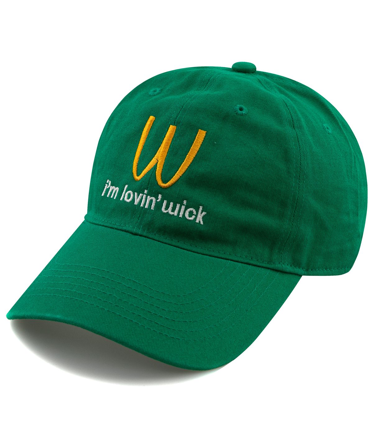 윅(WICK) Im lovin 워싱 볼캡-그린