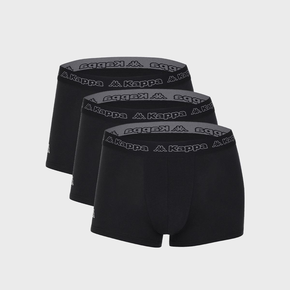카파(KAPPA) [3PACK] 데일리 코튼 드로즈 BK