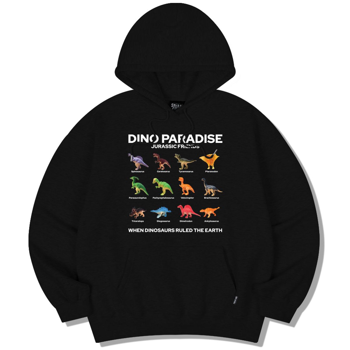 스플래시코드(SPLASHCODE) 후드 티셔츠 - 디노 파라다이스(Dino Paradise)