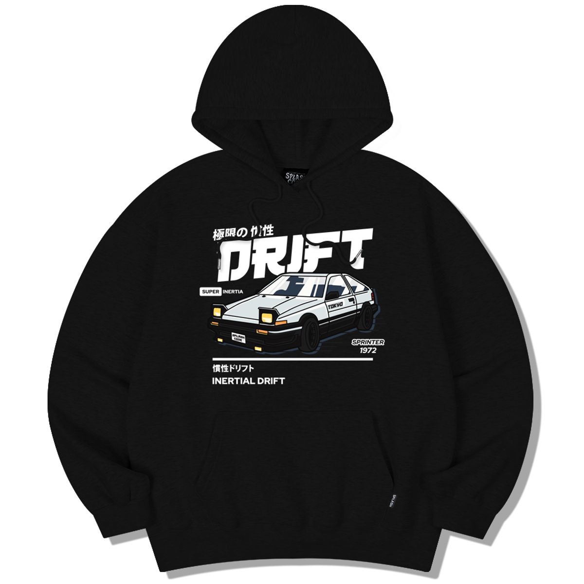 스플래시코드(SPLASHCODE) 후드 티셔츠 - 드리프트(Drift)