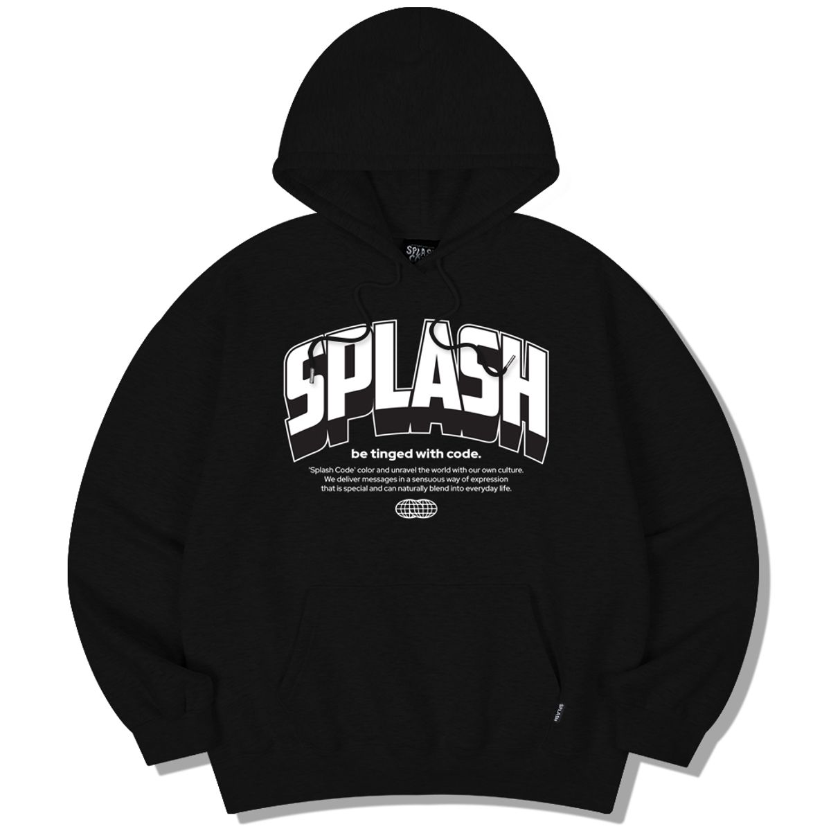 스플래시코드(SPLASHCODE) 후드 티셔츠 - 월드와이드(Worldwide)