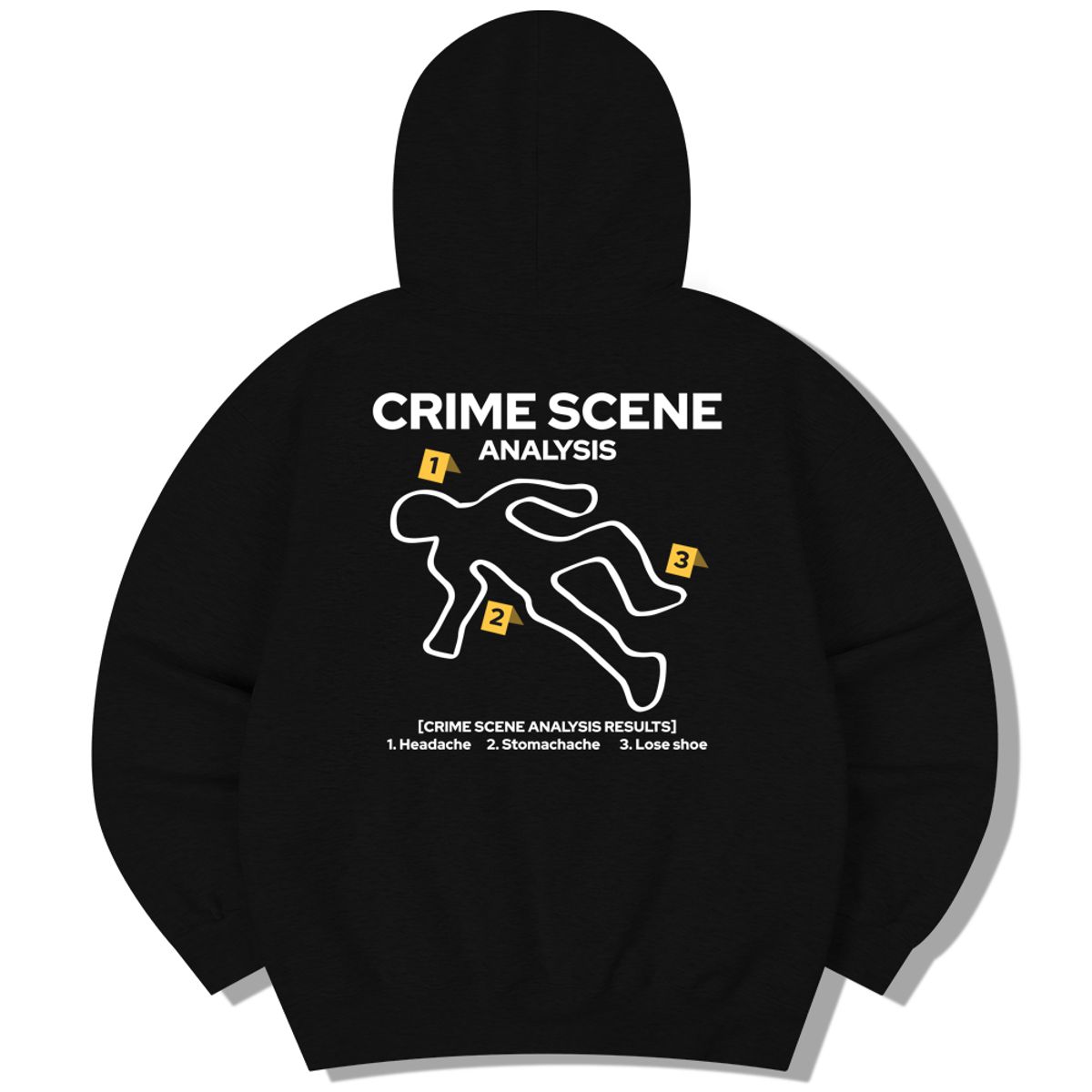 스플래시코드(SPLASHCODE) 후드 티셔츠 - 크라임 씬(Crime Scene)
