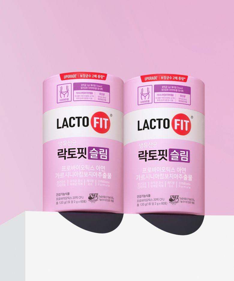 락토핏 슬림(60포) 2박스(2개월분)