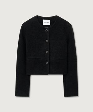 (W) 울 블렌드 트위드 자켓 2color