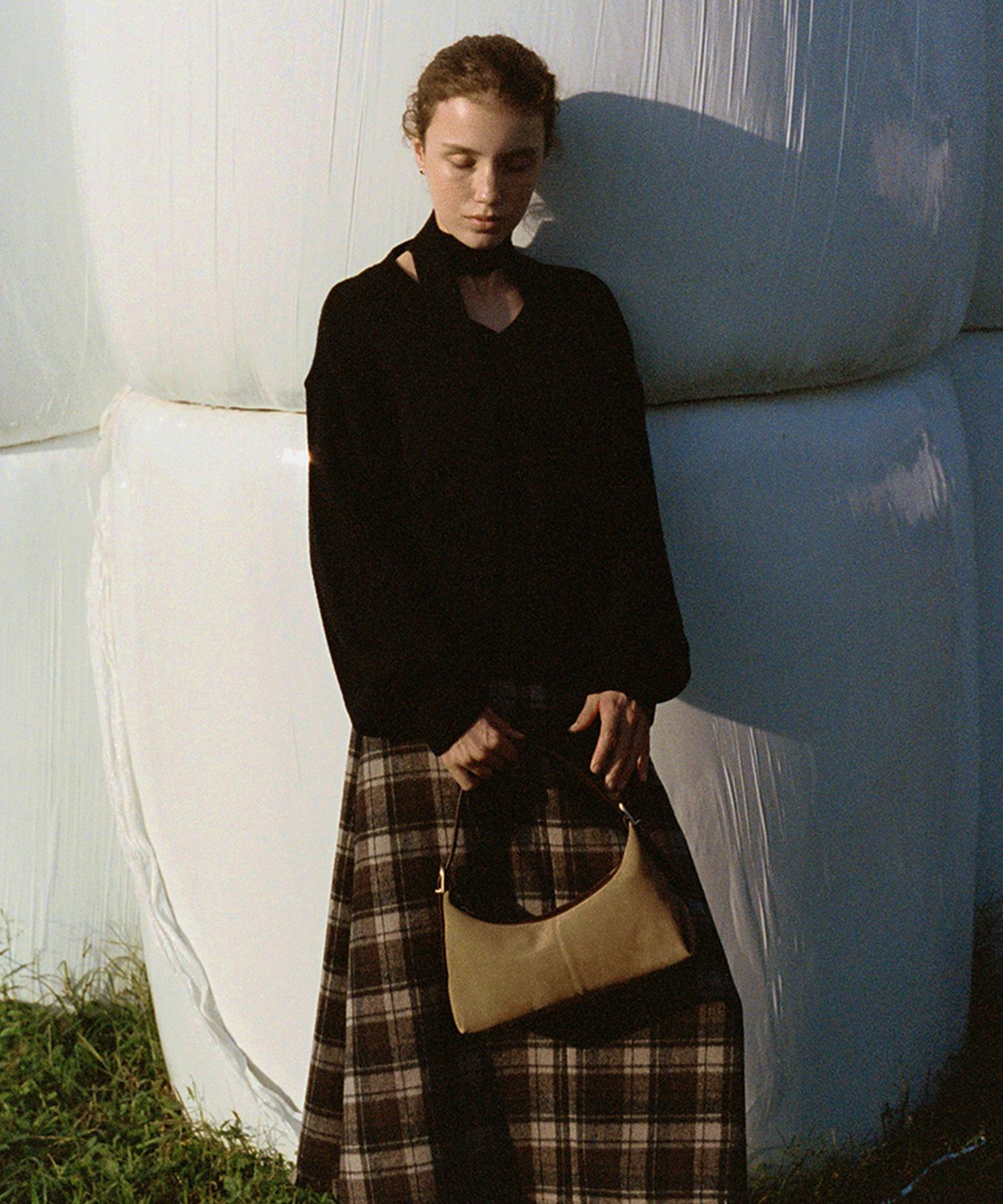 FOLNUA ♥ Mini Bateau Bag - Suede /追跡付 FOLNUA l フォルニュア
