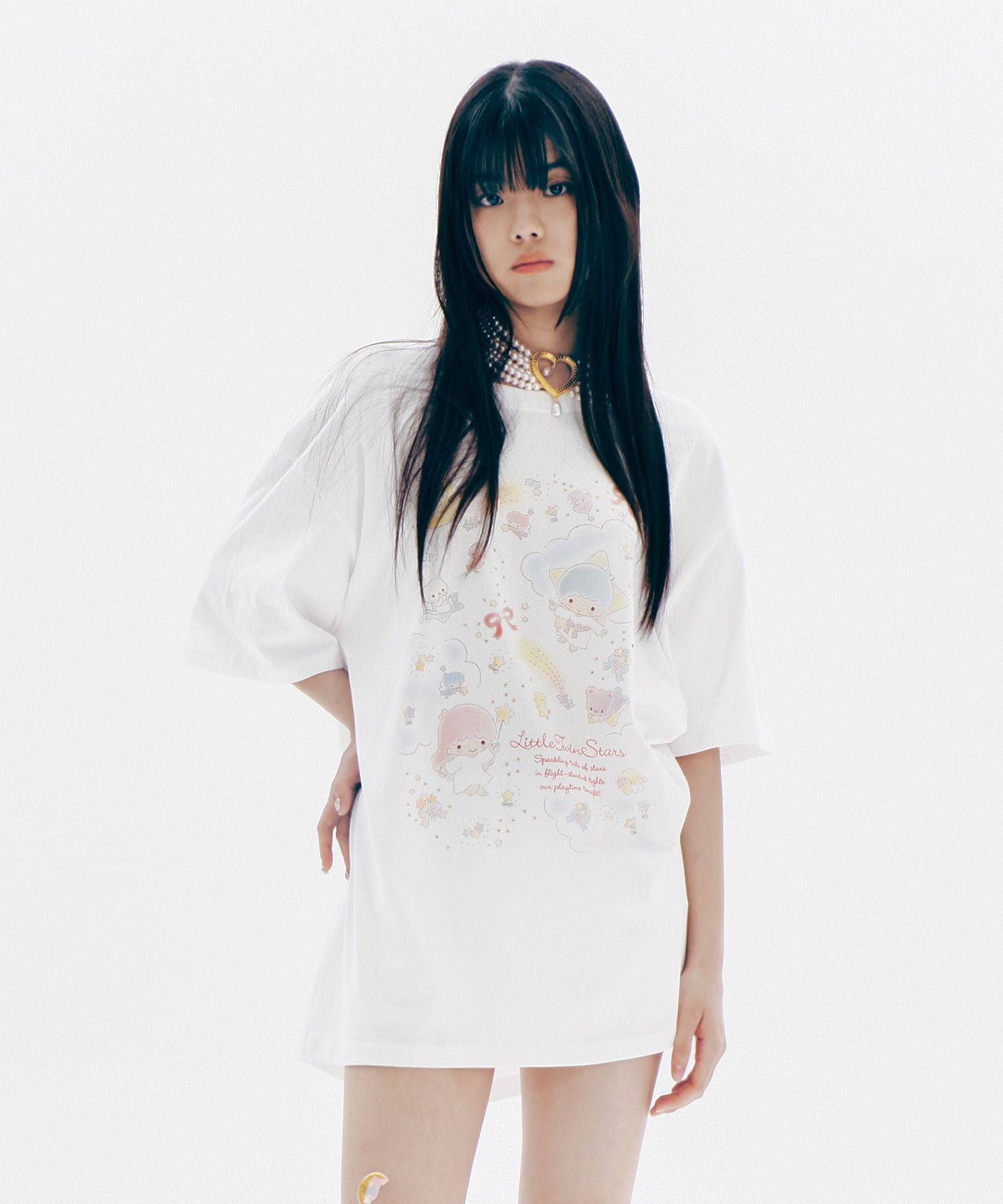 MUSINSA公式 | YOUHEE YOUHEE x LITTLE TWIN STAR FAIRY T-SHIRT