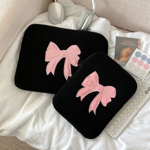 블랙 리본 아이패드 노트북 파우치 (11/13/15인치)