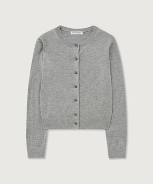 (W) 울 블렌드 라운드 가디건 4color