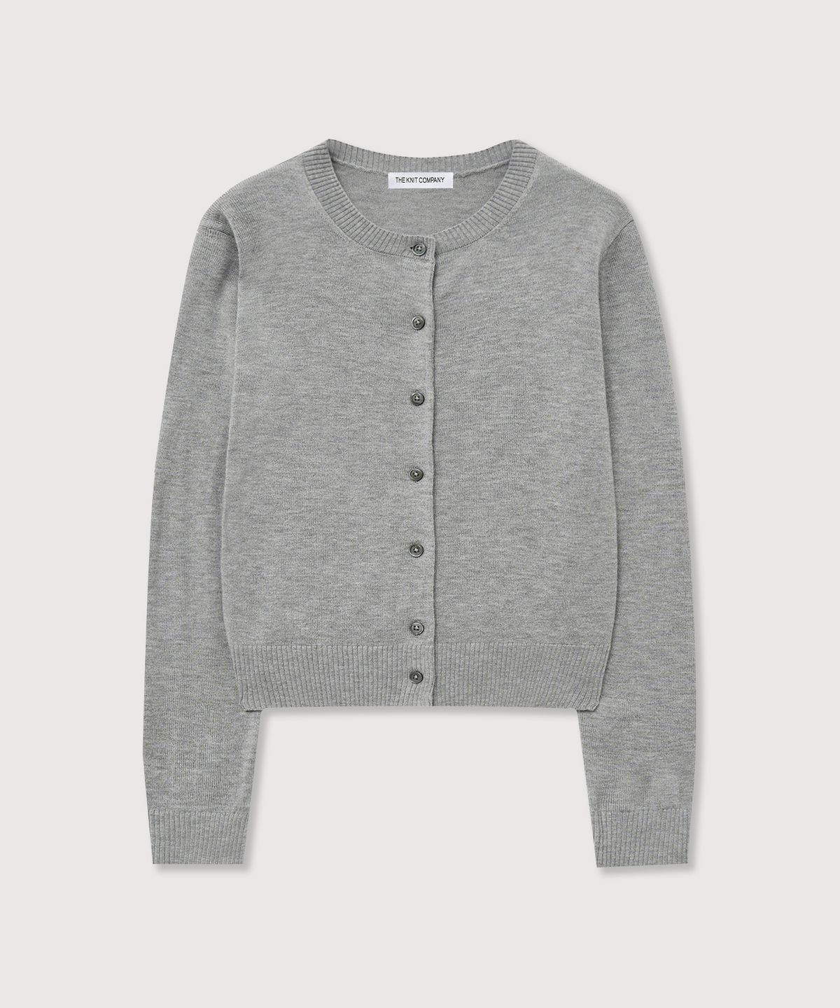 더니트컴퍼니(THEKNITCOMPANY) (W) 울 블렌드 라운드 가디건 4color