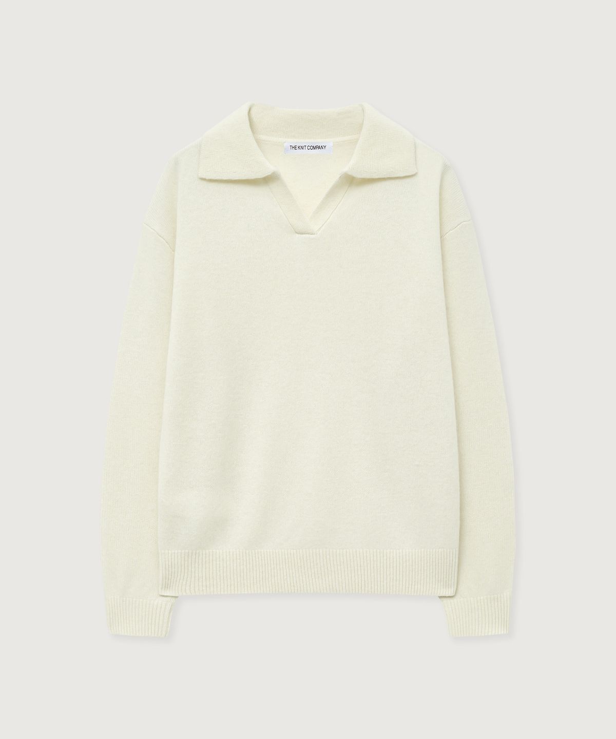 더니트컴퍼니(THEKNITCOMPANY) (W) 파인 울 카라 니트 3color