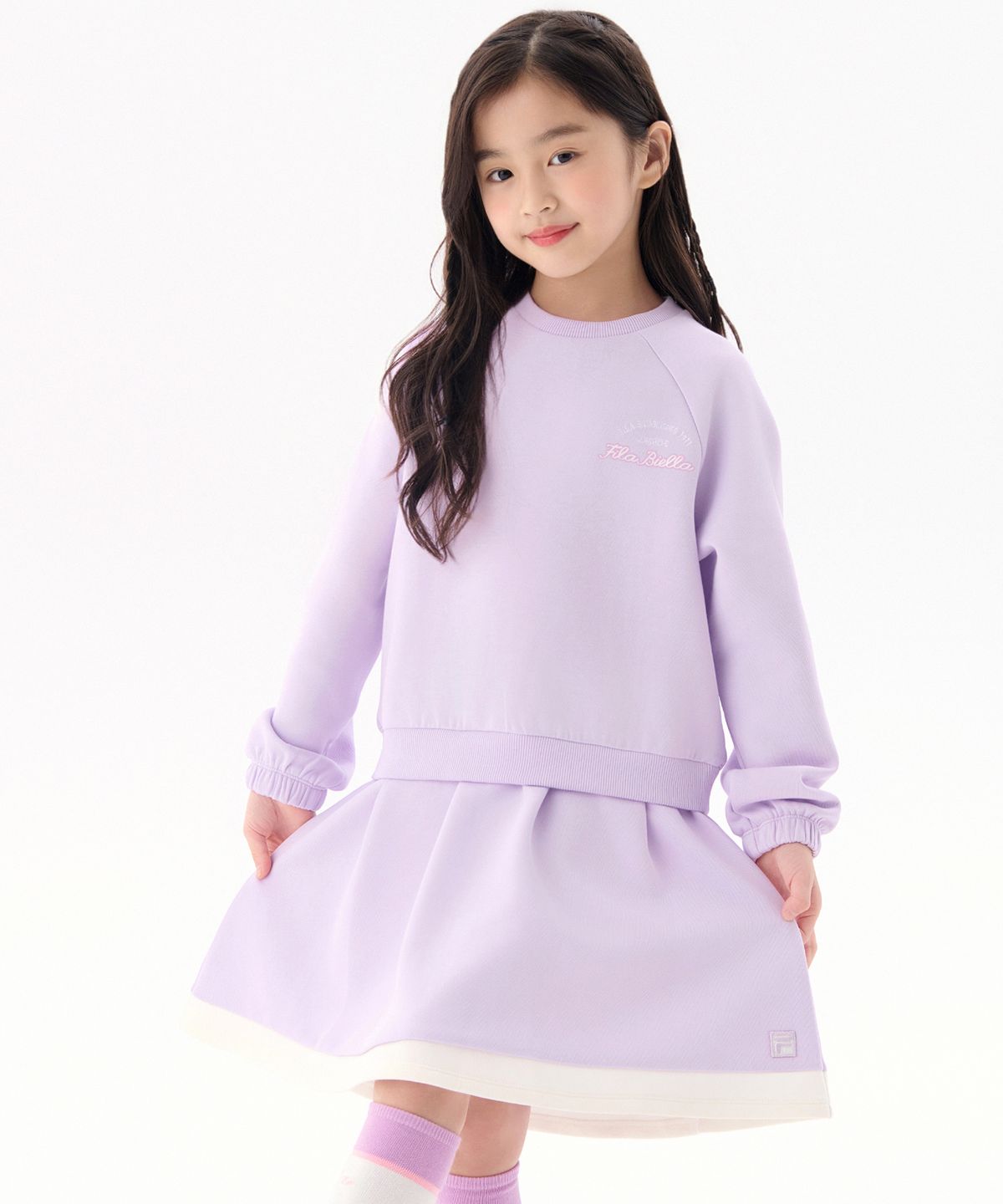 휠라 키즈(FILA KIDS) 플레어 아미가 원피스(FK2OPG3401FGPU)