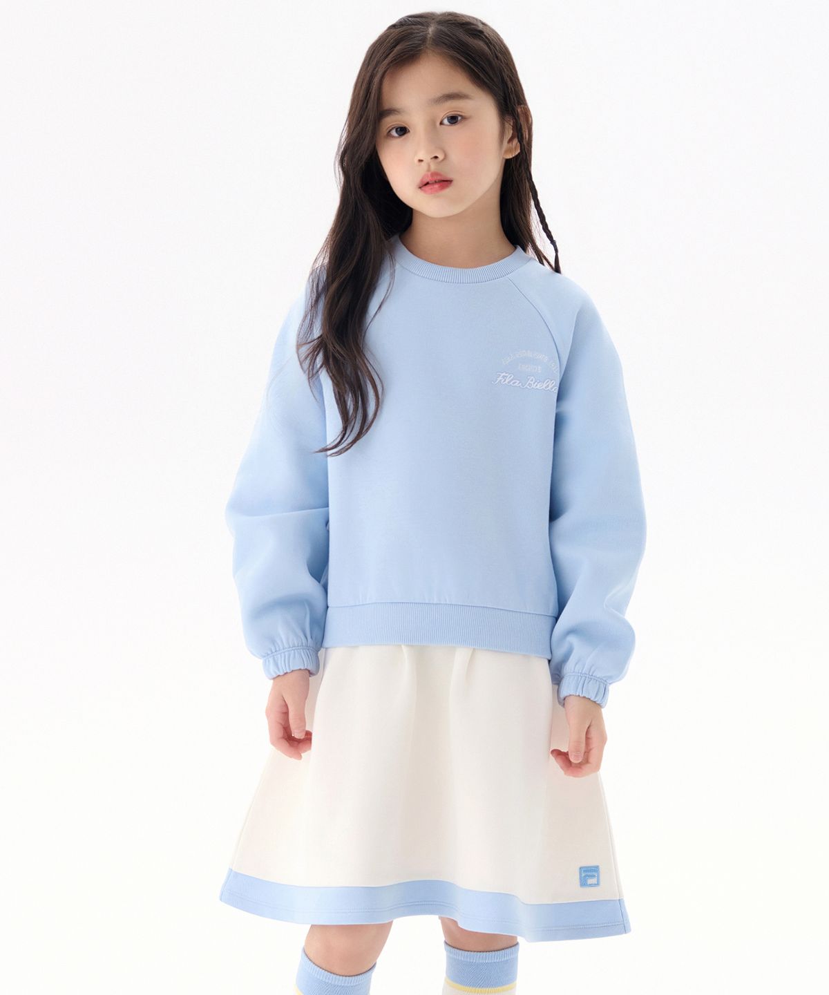 휠라 키즈(FILA KIDS) 플레어 아미가 원피스(FK2OPG3401FSBU)